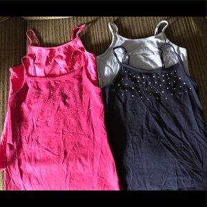 4 piece tank set; size 5/6
